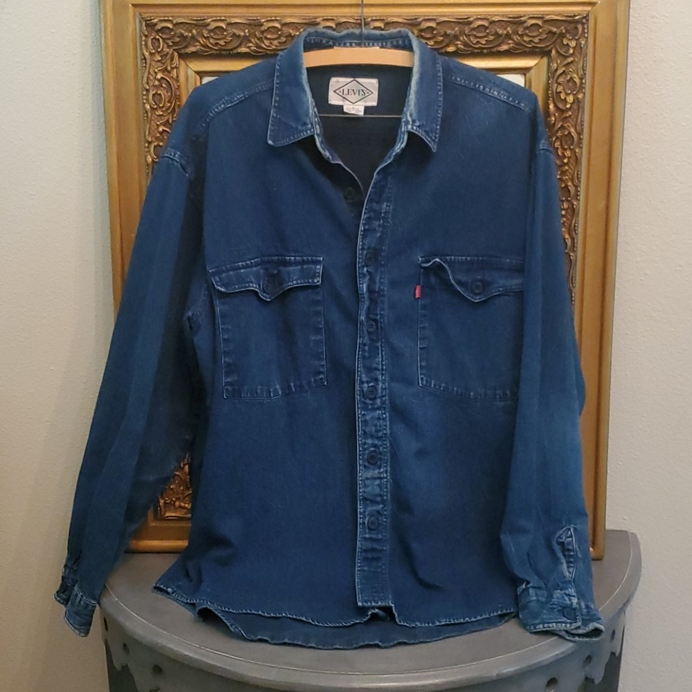 Vintage Levi Denim Button-down